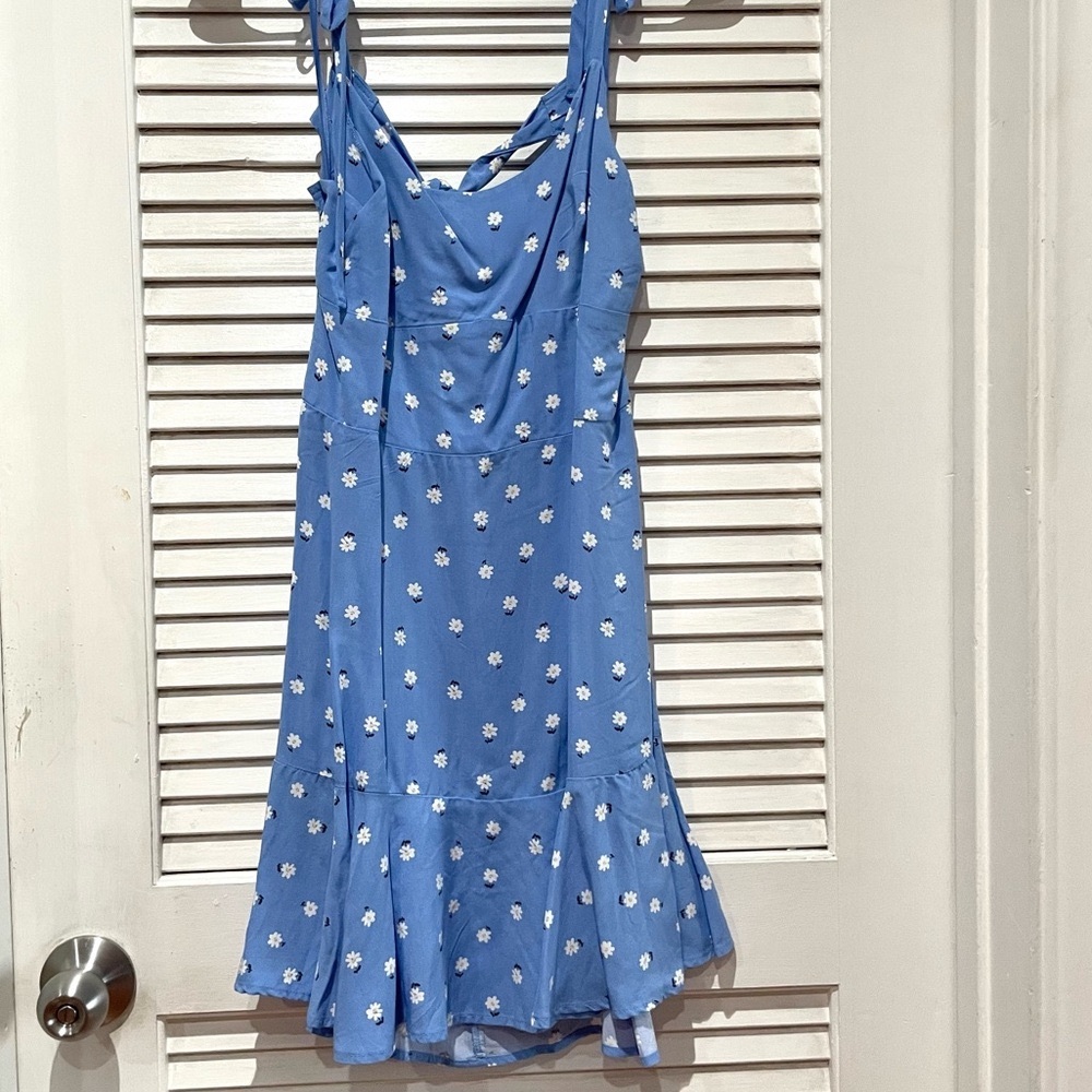 Wild Fable Women’s Blue Floral Mini Sundress